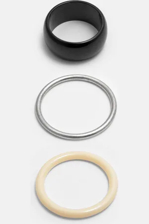 Pull&Bear Pack Of 3 Resin Bracelets