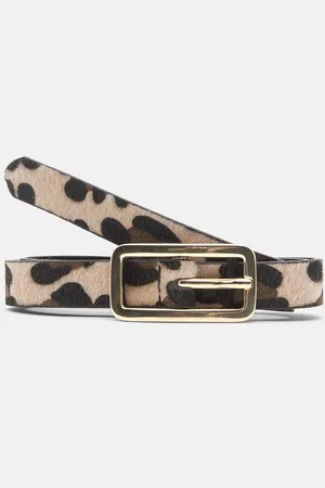 Pull&Bear Leopard Belt