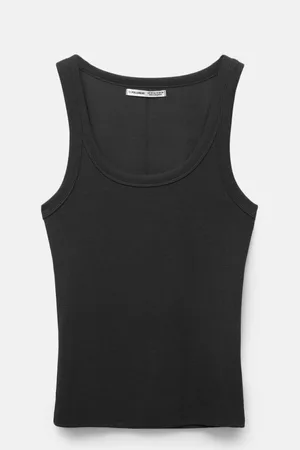 Pull&Bear Ribbed Tank Top