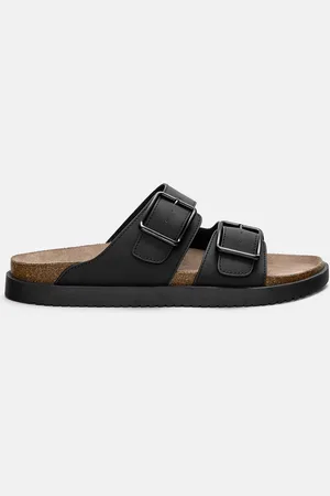 Pull&Bear Flat Sandals With Buckle