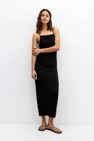 Pull&Bear Strappy Midi Dress