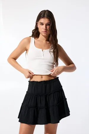 Pull&Bear Panelled Skort