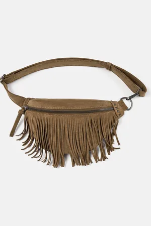 Pull&Bear Fringed Belt Bag