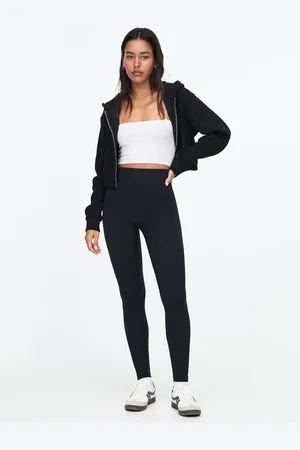 Pull&Bear Seamless Ribbed Leggings