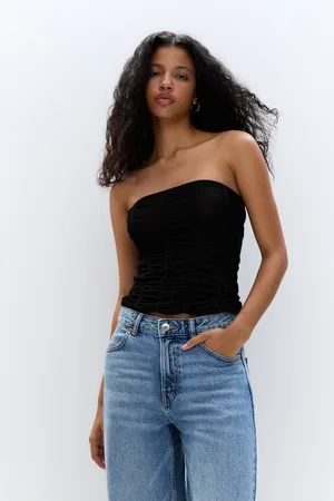 Pull&Bear Strapless Corsetry-Inspired Top