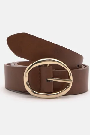 Pull&Bear Belt With Oval Buckle