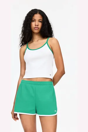 Pull&Bear Strappy Top With Contrast Piping