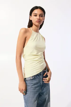 Pull&Bear Asymmetric Top With Straps