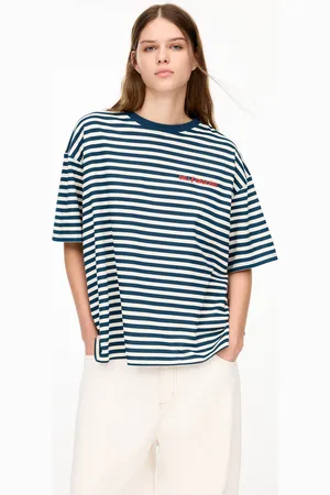 Pull&Bear Deli & Grocery Striped T-Shirt