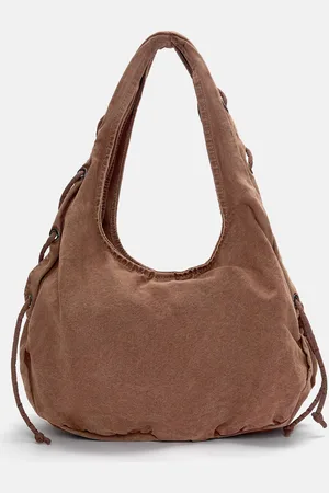Pull&Bear Cord Shopper Bag