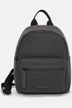 Pull&Bear Rubberised Mini Backpack