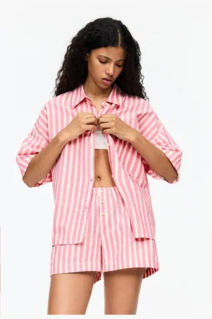 Pull&Bear Short Sleeve Striped Shirt