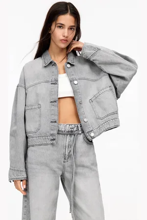 Pull&Bear Boxy Fit Denim Shirt