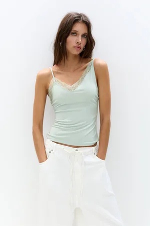 Pull&Bear Asymmetric Camisole Top