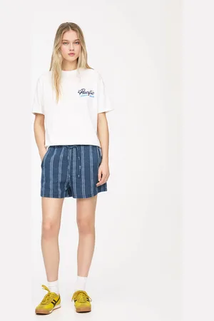 Pull&Bear Striped Rustic Shorts