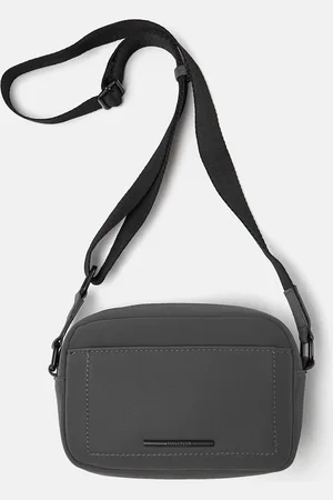 Pull&Bear Rubberised Crossbody Bag