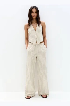 Pull&Bear Striped Rustic Trousers