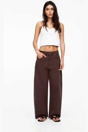 Pull&Bear Mid-Waist Barrel Jeans