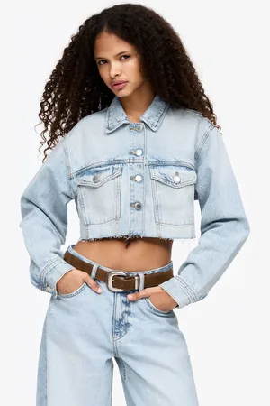 Pull&Bear Cropped Denim Jacket