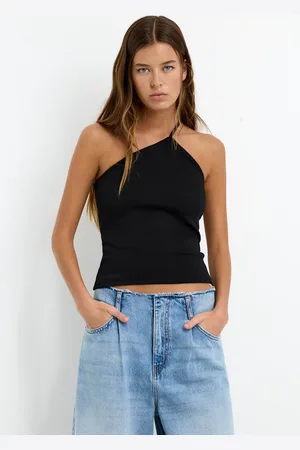 Pull&Bear Top With Asymmetric Straps