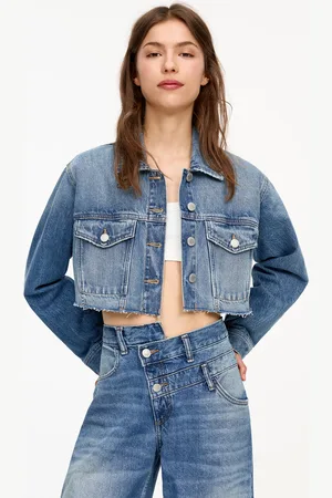 Pull&Bear Cropped Denim Jacket
