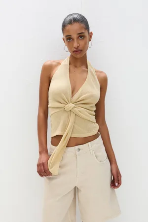 Pull&Bear Bias Cut Top