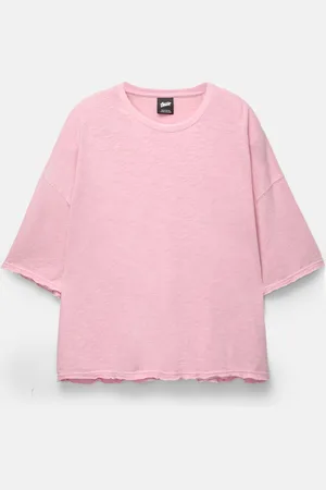 Pull&Bear Short Sleeve Boxy Stwd T-Shirt