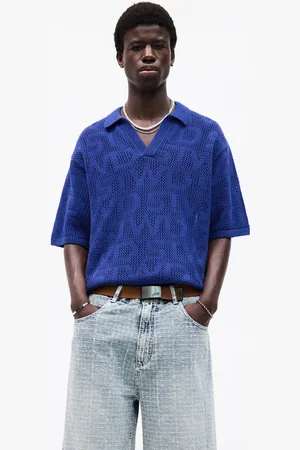 Pull&Bear Stwd Knit Polo Shirt