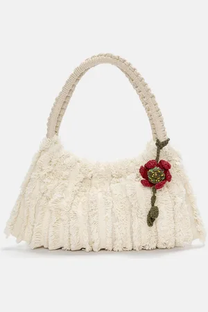 Pull&Bear Embellished Shopper Bag With Fringing
