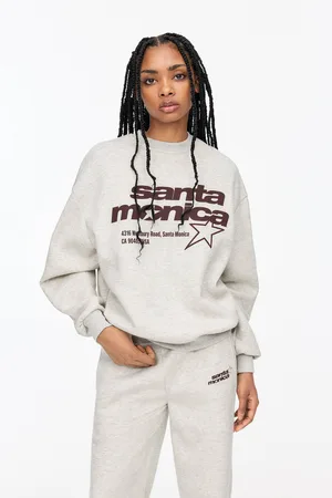 Pull&Bear Varsity Graphic Sweatshirt
