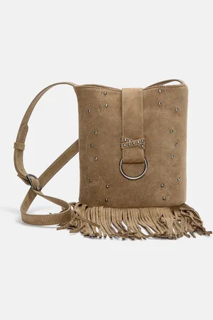 Pull&Bear Crossbody Bag With Fringing