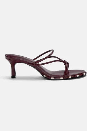 Pull&Bear Heeled Sandals With Detail