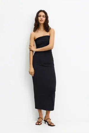 Pull&Bear Strapless Polyamide Dress