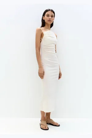 Pull&Bear Asymmetric Midi Dress