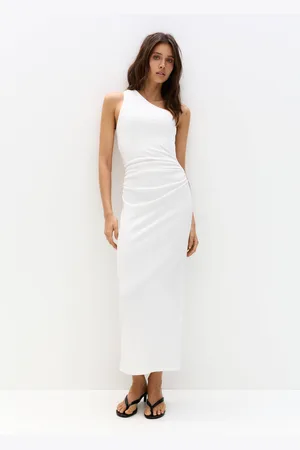 Pull&Bear Asymmetric Midi Dress