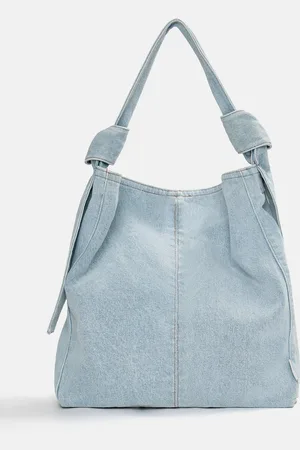 Pull&Bear Denim Shopper Bag