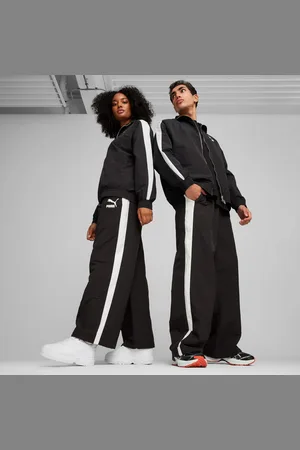 PUMA T7 Oversized Track Jacket Unisex, Black, size Large