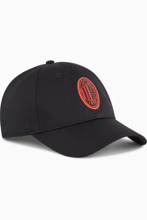 PUMA AC Milan Ftblessentials Cap, Black/For All Time Red