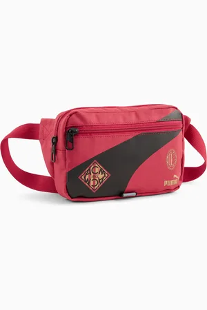 PUMA AC Milan Ftblculture+ Waist Bag, Club Red/Black