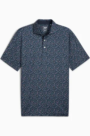 PUMA Mattr Soto Golf Polo Shirt Men, Dark Blue, size Medium