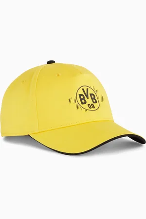 PUMA Borussia Dortmund Ftblessentials Cap, Faster Yellow/Black