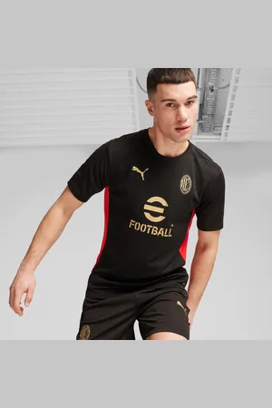 PUMA AC Milan Training Jersey Men, Black/For All Time Red, size Large