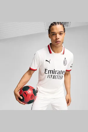 PUMA AC Milan 24/25 Away Jersey Men, White, size Large