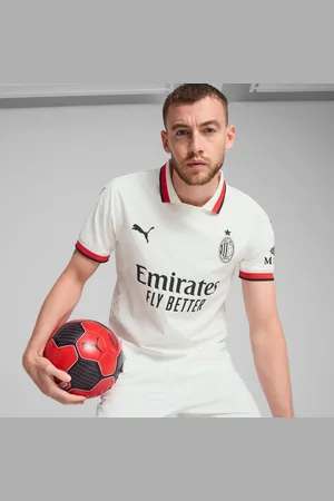 PUMA AC Milan 24/25 Authentic Away Jersey Men, White, size Large