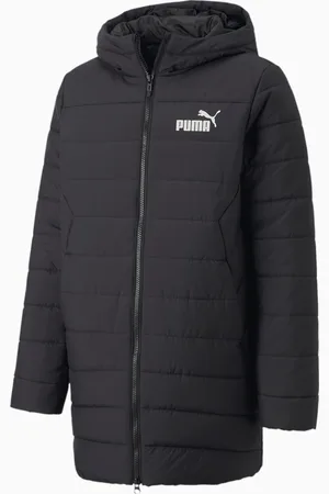 PUMA Essentials Padded Coat Youth, Black, size 11-12 Youth