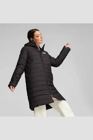 PUMA Essentials Padded Coat Women, Black, size Large