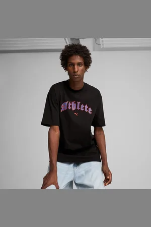 PUMA Graphics "athlete" T-Shirt Men, Black, size Large