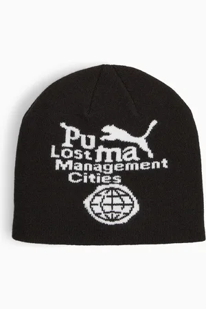 PUMA X Lmc Cuffless Beanie Hat, Black