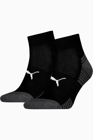 PUMA Quarter Socks (3 Pack) Unisex, Black, size 2.5-5