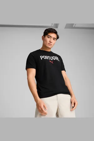 PUMA Portugal Ftblnrgy T-Shirt Men, Black, size Large